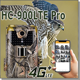 Уличная 4K фотоловушка Филин HC-900 LTE-Pro-4K с отправкой фото на телефон с записью на карту памяти