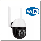 Уличная беспроводная МИНИАТЮРНАЯ поворотная Wi-Fi IP камера видеонаблюдения 3Mp «CamHi Pro H24R-2.0-WiFi»