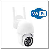Уличная беспроводная поворотная 4Mp Wi-Fi IP камера видеонаблюдения «CamHi Pro SD06SW-4.0-WiFi»