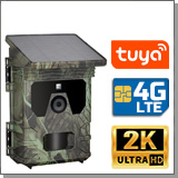 Уличная 2К/4G фотоловушка Филин HC-600 Pro-TUYA с солнечной батареей